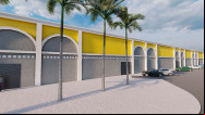 Obra do shopping avan